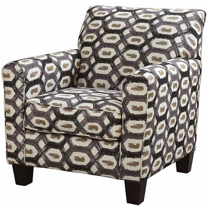  Furniture of America Liesl Stationary Fabric Accent Chair CM6138B IMAGE 1