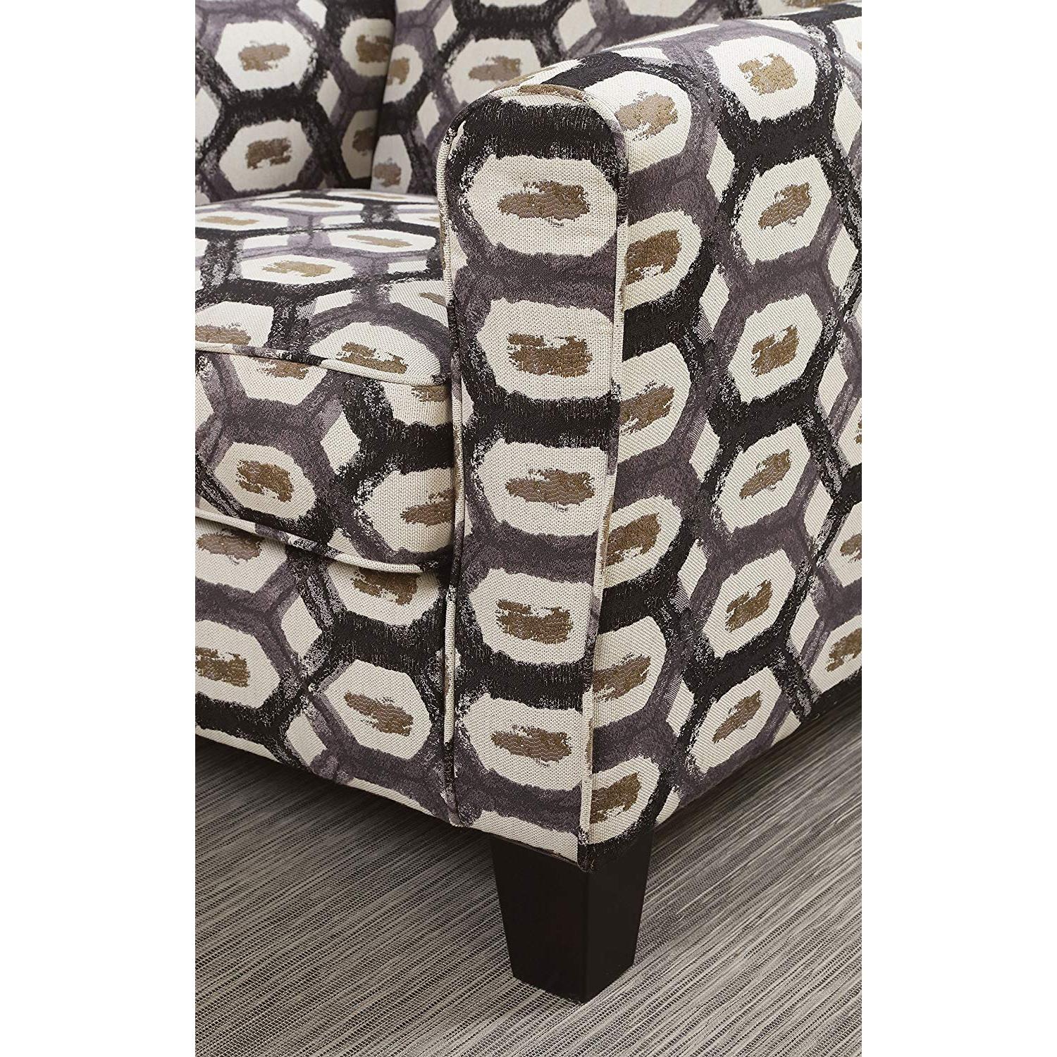  Furniture of America Liesl Stationary Fabric Accent Chair CM6138B IMAGE 4