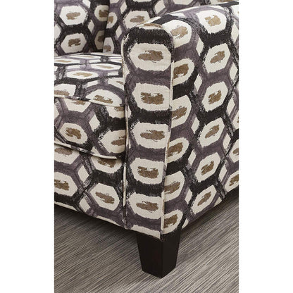  Furniture of America Liesl Stationary Fabric Accent Chair CM6138B IMAGE 4