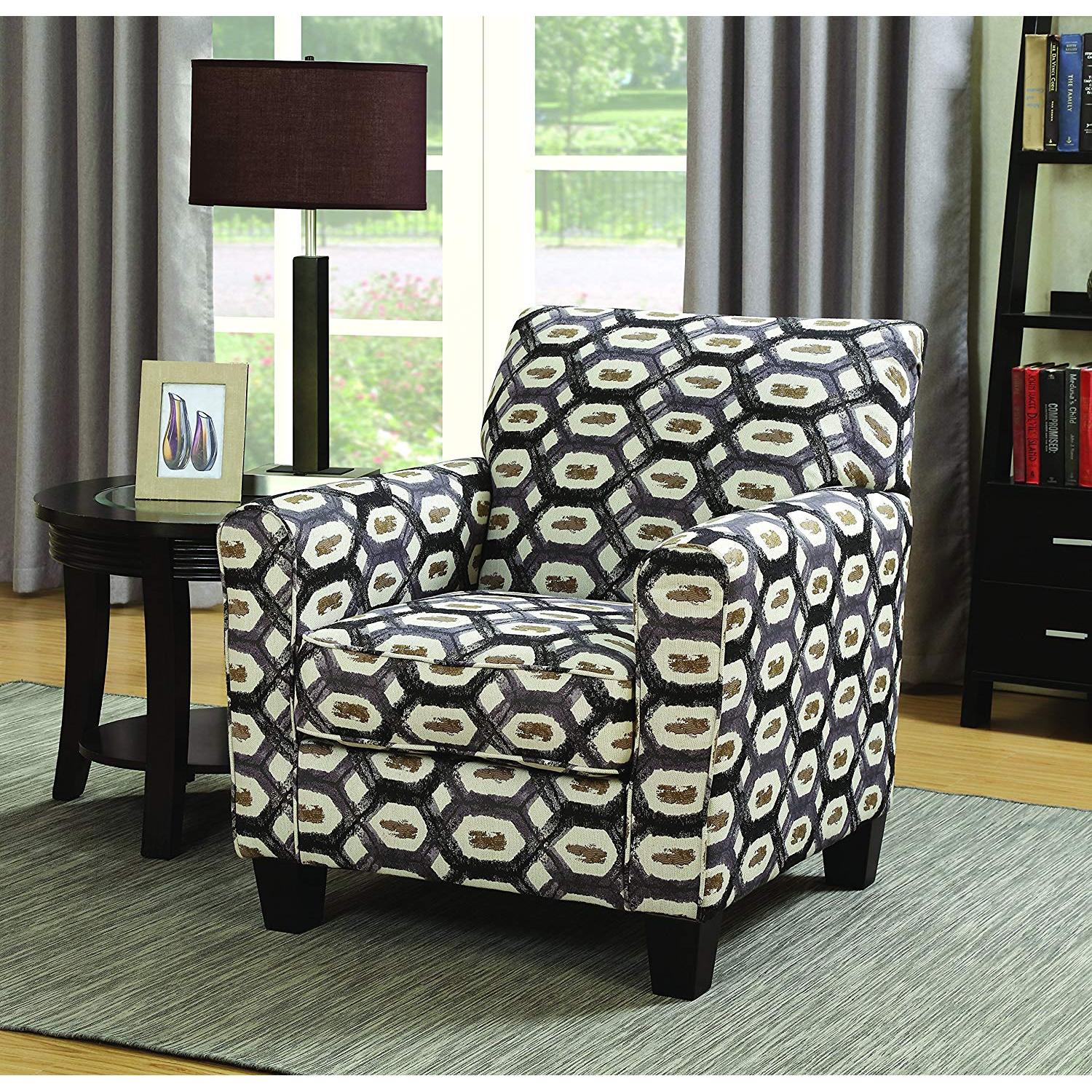  Furniture of America Liesl Stationary Fabric Accent Chair CM6138B IMAGE 6