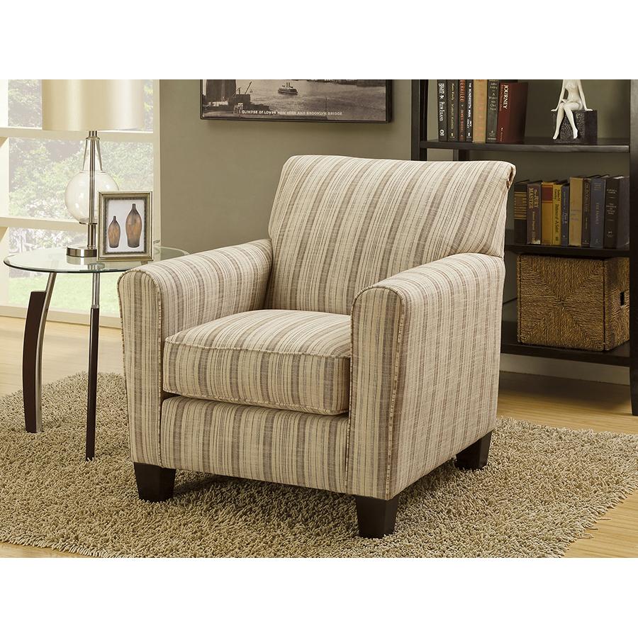  Furniture of America Liesl Stationary Fabric Accent Chair CM6138A IMAGE 2
