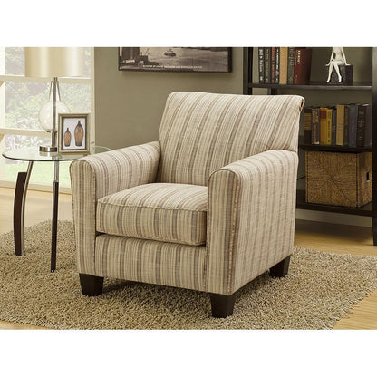  Furniture of America Liesl Stationary Fabric Accent Chair CM6138A IMAGE 2