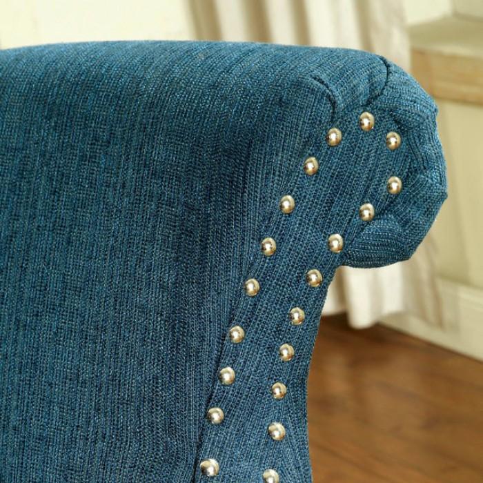  Furniture of America Agalva Stationary Fabric Accent Chair CM-AC6113TL IMAGE 3