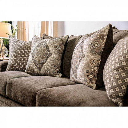  Furniture of America Pauline Stationary Fabric Loveseat SM3075-LV IMAGE 2
