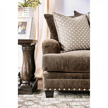  Furniture of America Pauline Stationary Fabric Loveseat SM3075-LV IMAGE 3