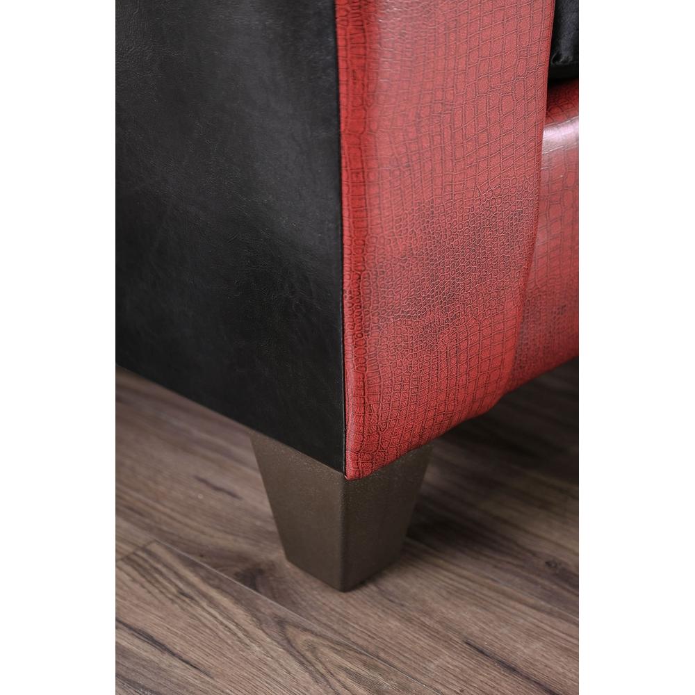  Furniture of America Kaelyn Stationary Leatherette Sofa SM4076-SF IMAGE 5