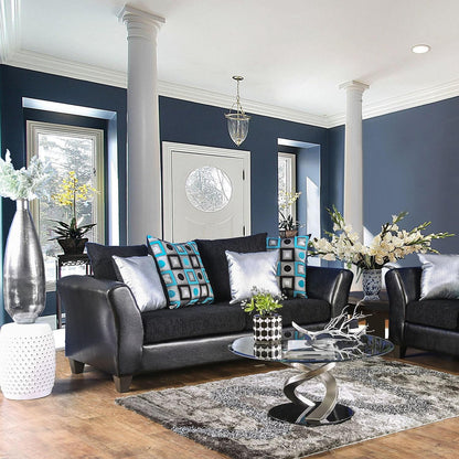  Furniture of America Kaelyn Stationary Leatherette Sofa SM4090-SF IMAGE 2