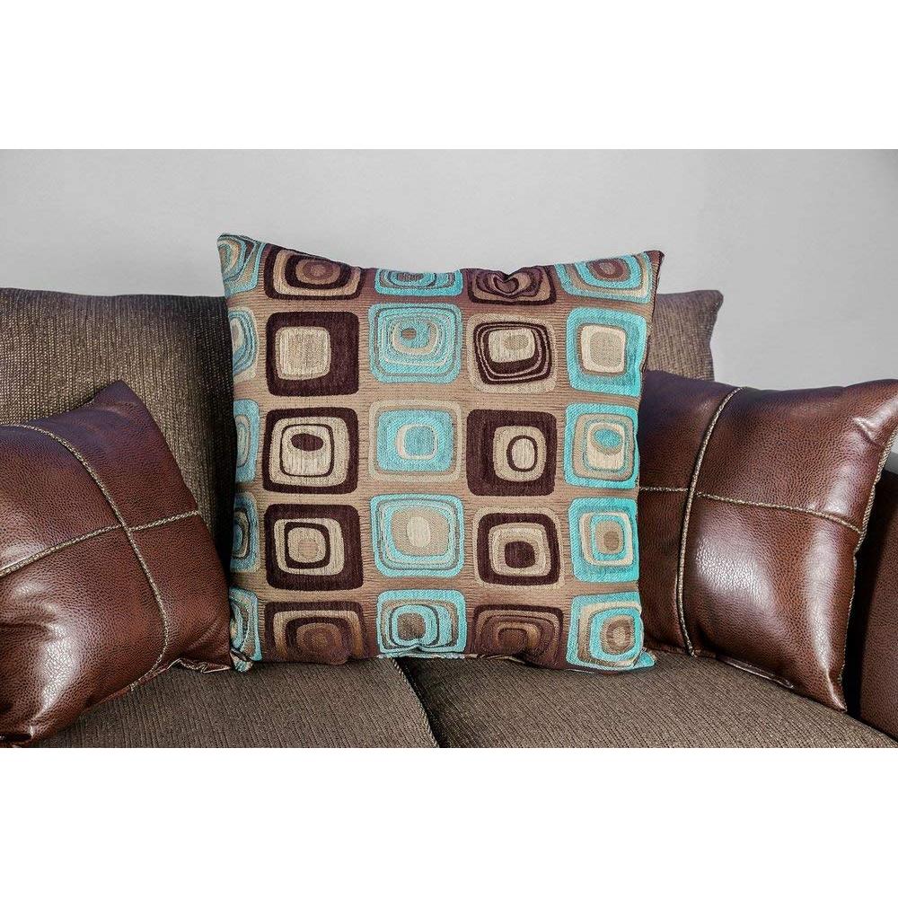  Furniture of America Kaelyn Stationary Leatherette Sofa SM4080-SF IMAGE 3