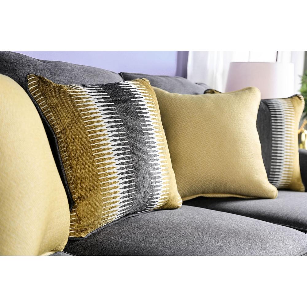  Furniture of America Orson Stationary Fabric Loveseat SM8600-LV IMAGE 3