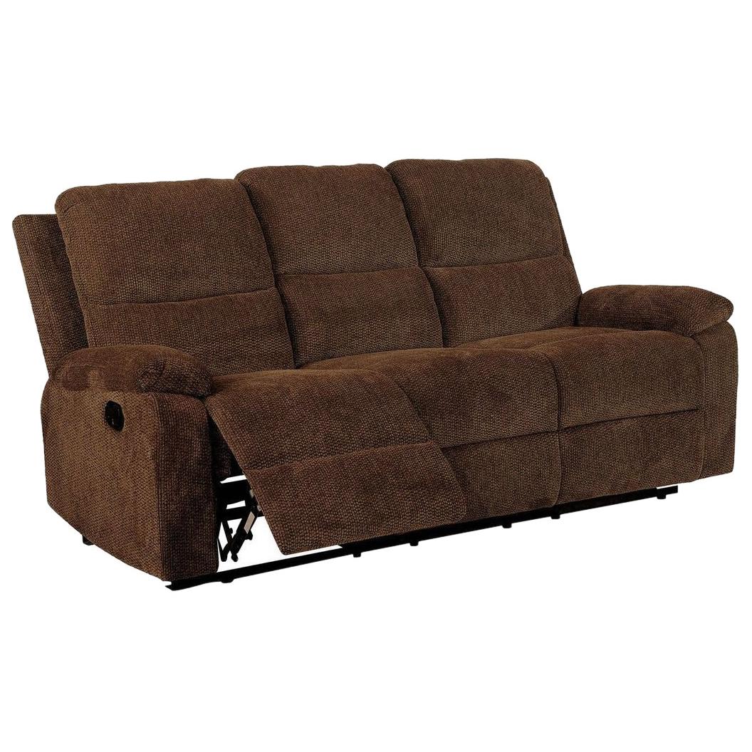  Furniture of America Tempe Reclining Fabric Sofa CM6340-SF IMAGE 1