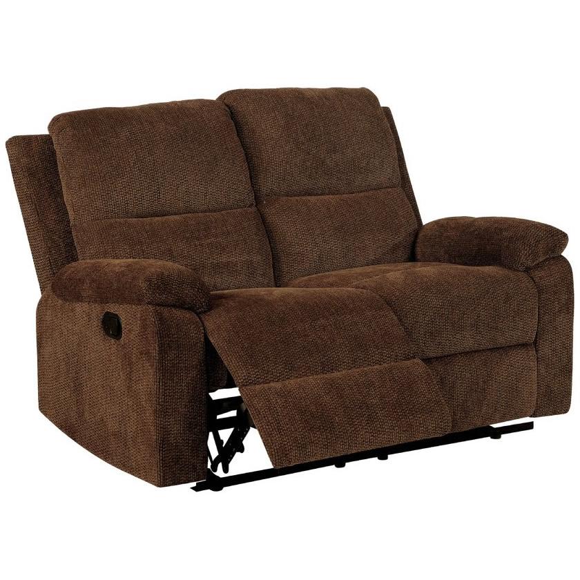  Furniture of America Tempe Reclining Fabric Loveseat CM6340-LV IMAGE 1
