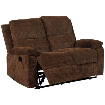  Furniture of America Tempe Reclining Fabric Loveseat CM6340-LV IMAGE 1