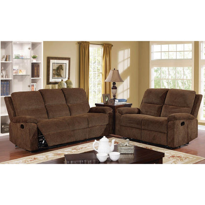  Furniture of America Tempe Reclining Fabric Loveseat CM6340-LV IMAGE 4