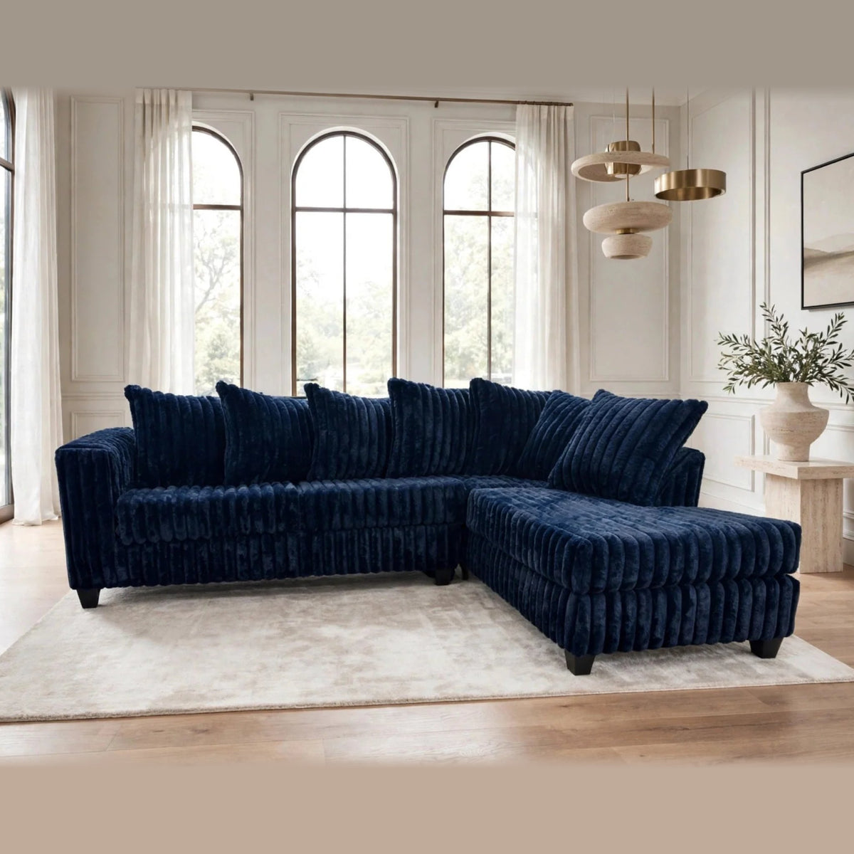 510 sectional – Navy
