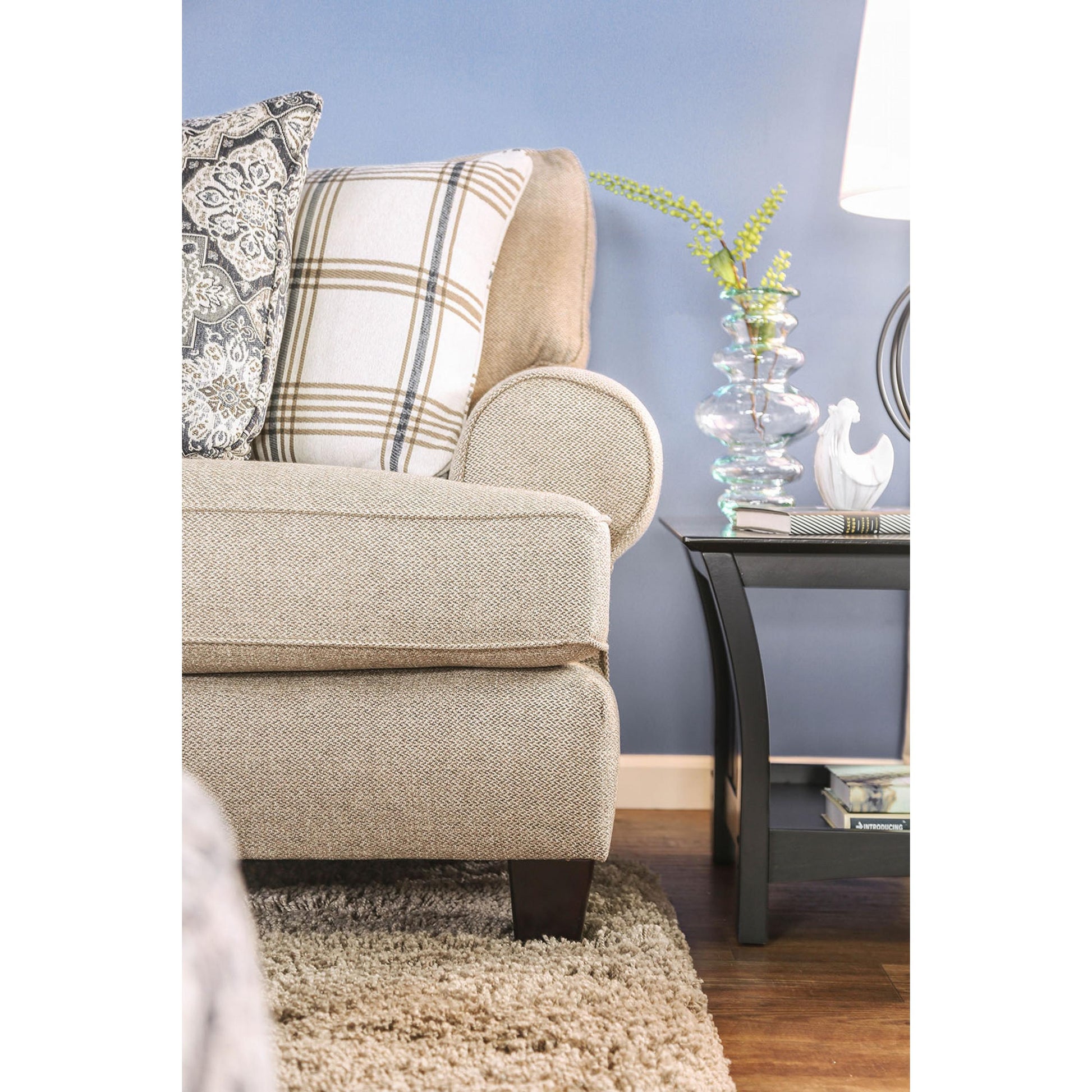  Furniture of America Bernadette Stationary Fabric Sofa SM8200-SF IMAGE 3