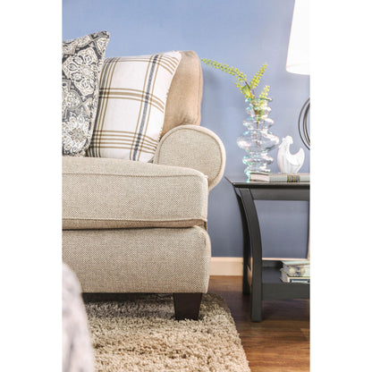  Furniture of America Bernadette Stationary Fabric Sofa SM8200-SF IMAGE 3