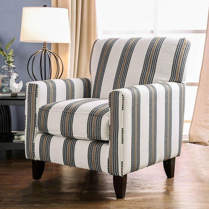  Furniture of America Bernadette Stationary Fabric Accent Chair SM8200-CH-ST IMAGE 1