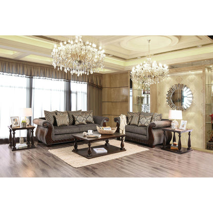  Furniture of America Mikayla Stationary Fabric Sofa SM6211-SF IMAGE 6