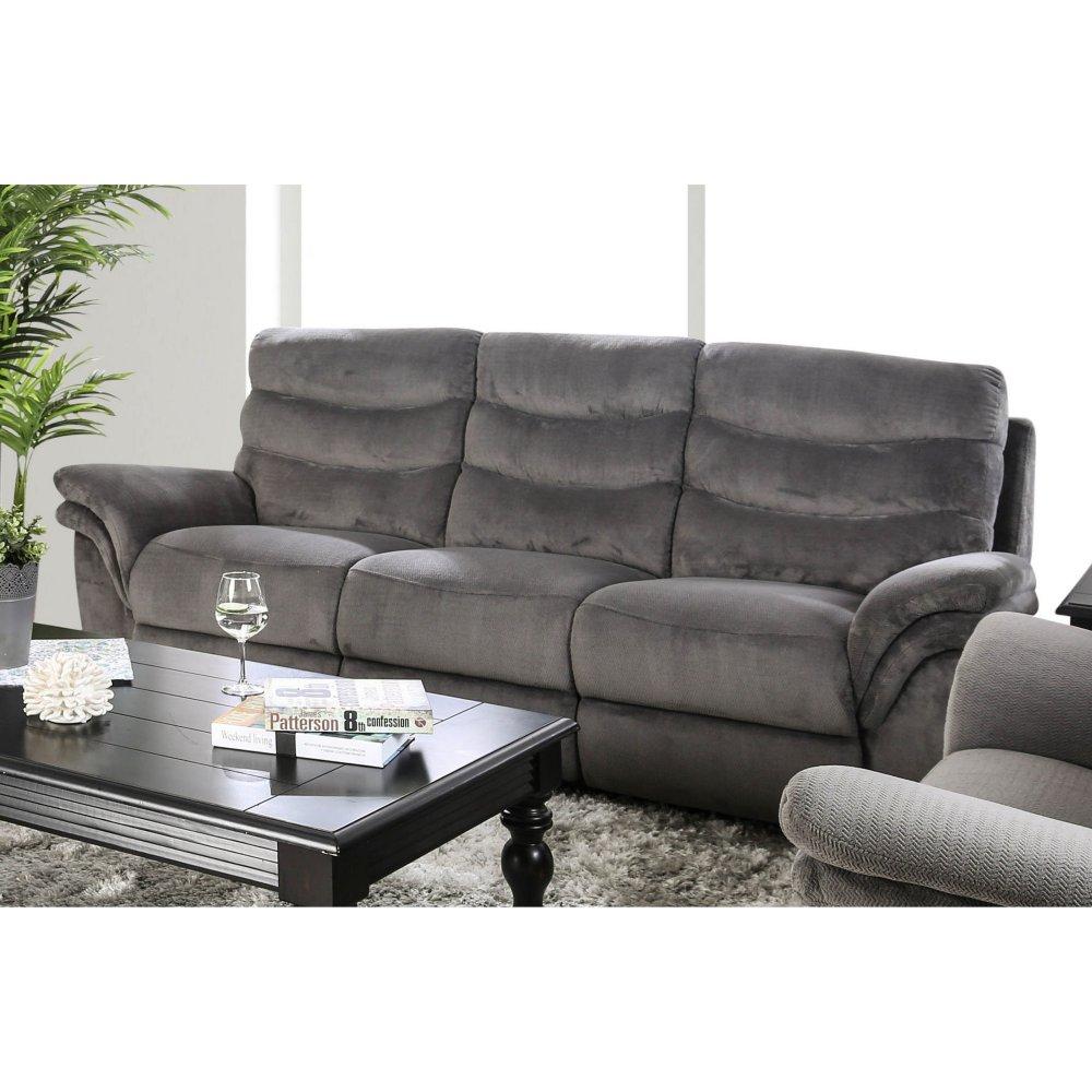  Furniture of America Hamlin Reclining Fabric Sofa CM6574-SF IMAGE 1