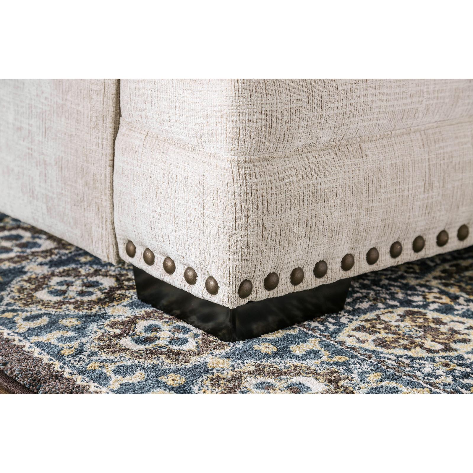  Furniture of America Osvaldo Stationary Fabric Sofa SM5188-SF IMAGE 2