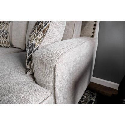 Furniture of America Osvaldo Stationary Fabric Sofa SM5188-SF IMAGE 5