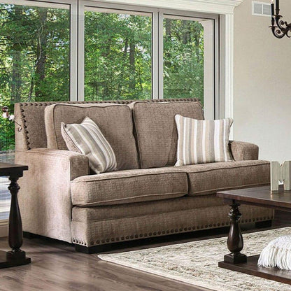  Furniture of America Osvaldo Stationary Fabric Loveseat SM5187-LV IMAGE 1