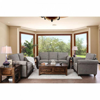  Furniture of America Morgan Stationary Fabric Sofa CM6573-SF IMAGE 3