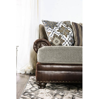  Furniture of America Reyna Stationary Fabric Loveseat SM5147-LV IMAGE 4