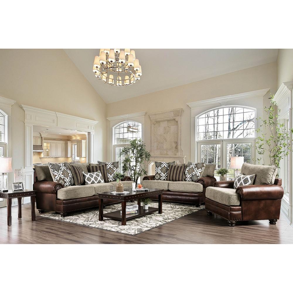  Furniture of America Reyna Stationary Fabric Loveseat SM5147-LV IMAGE 6