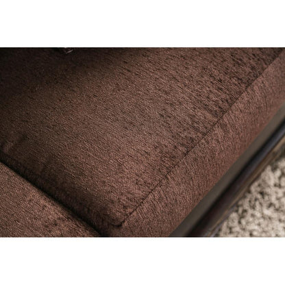  Furniture of America Midleton Stationary Leatherette Sofa SM7406-SF IMAGE 3