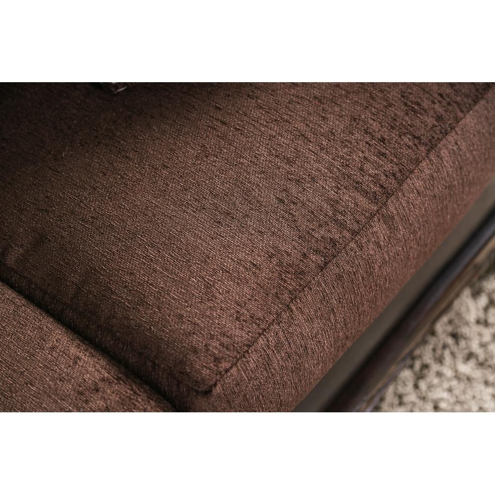 Furniture of America Midleton Stationary Leatherette Loveseat SM7406-LV IMAGE 3