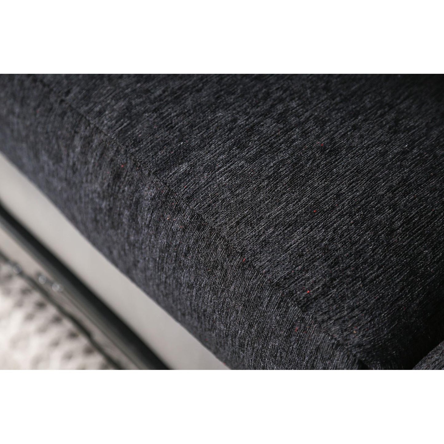  Furniture of America Midleton Stationary Leatherette Loveseat SM7405-LV IMAGE 2