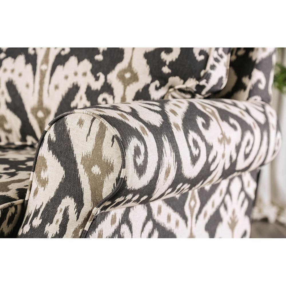  Furniture of America Calloway Stationary Fabric Accent Chair SM8111-CH IMAGE 3