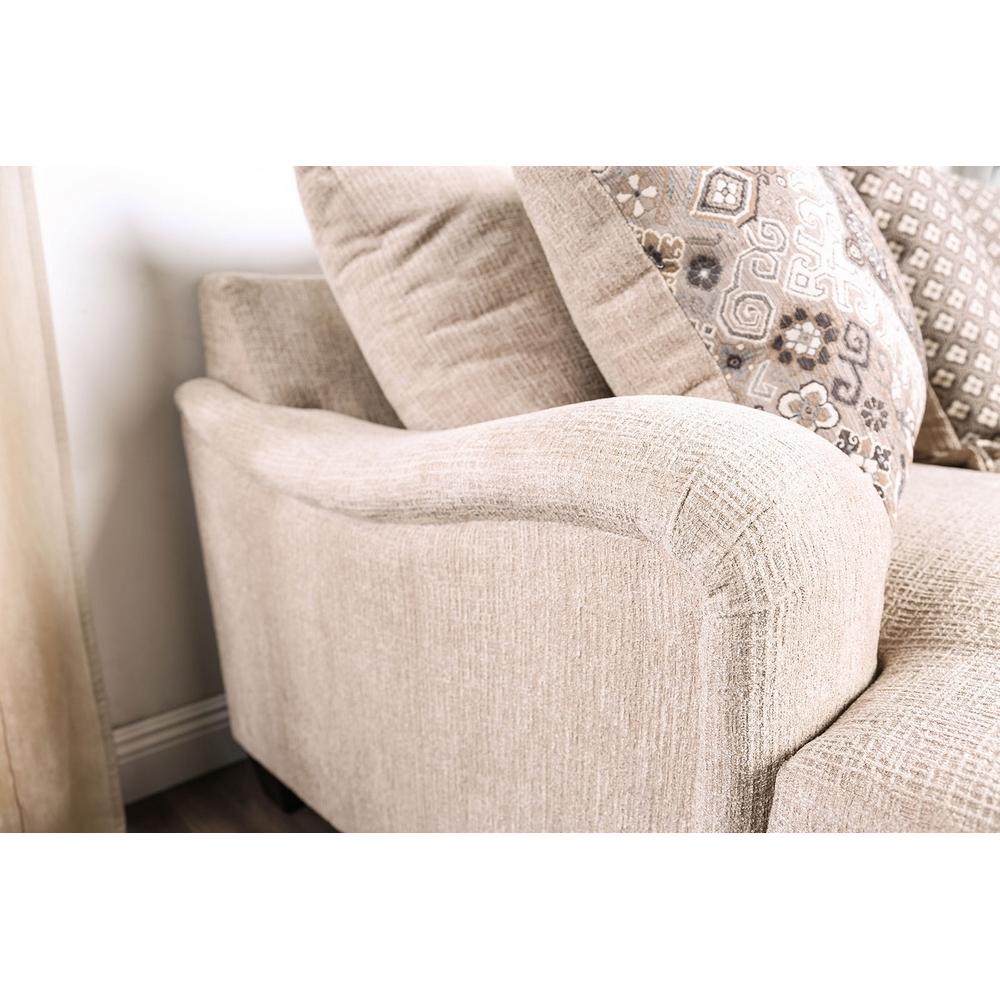  Furniture of America Jaylinn Stationary Fabric Loveseat SM3074-LV IMAGE 3