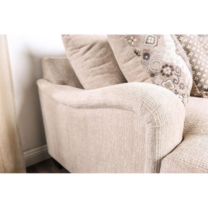 Furniture of America Jaylinn Stationary Fabric Loveseat SM3074-LV IMAGE 3