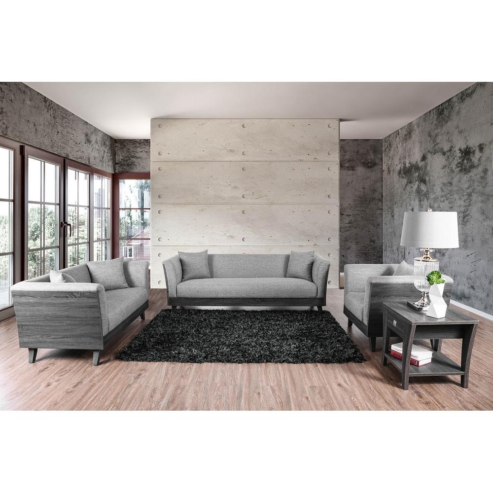  Furniture of America Cailin Stationary Fabric Sofa CM6085-SF IMAGE 6