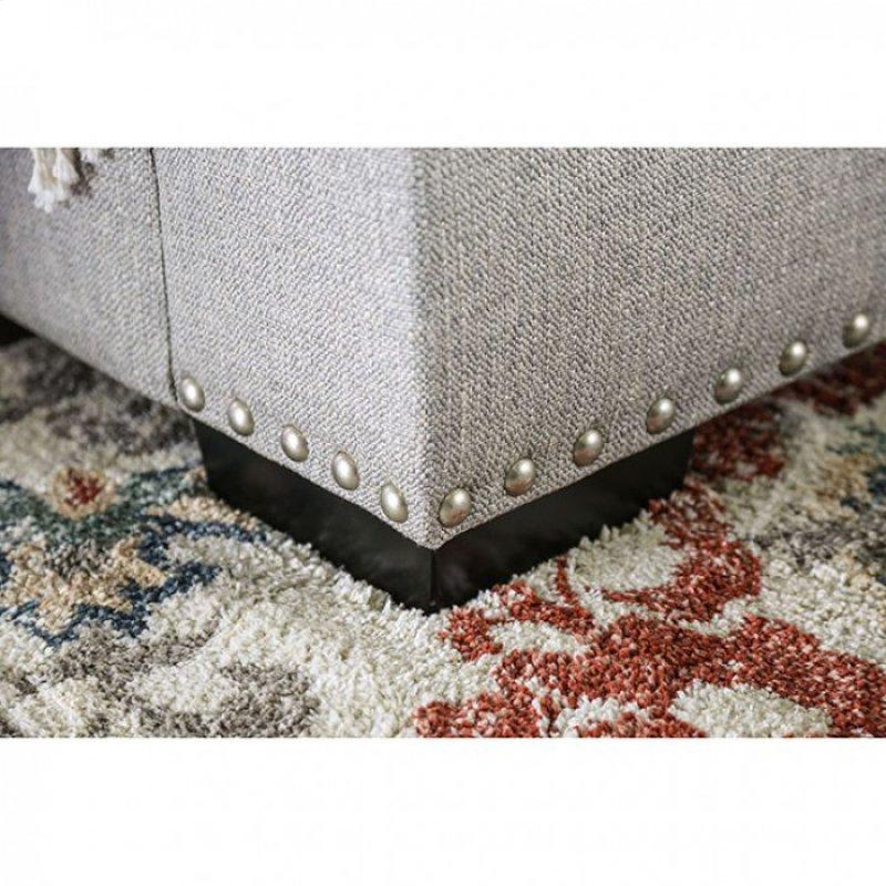  Furniture of America Jayne Stationary Fabric Sofa SM1224-SF IMAGE 4