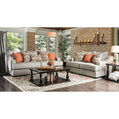  Furniture of America Jayne Stationary Fabric Sofa SM1224-SF IMAGE 6