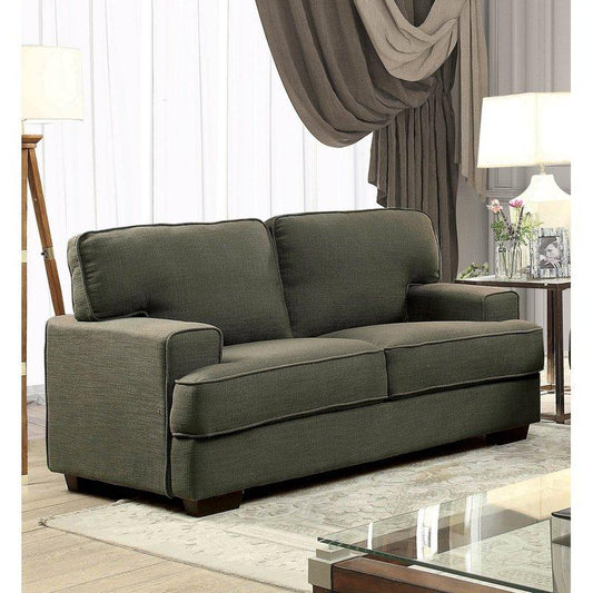  Furniture of America Fay Stationary Fabric Loveseat CM6591-LV IMAGE 1