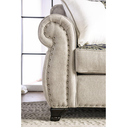  Furniture of America Sinatra Stationary Fabric Loveseat SM6152-LV IMAGE 6