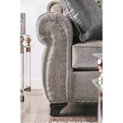 Furniture of America Sinatra Stationary Fabric Sofa SM6153-SF IMAGE 7