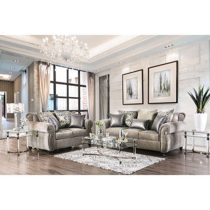 Furniture of America Sinatra Stationary Fabric Loveseat SM6153-LV IMAGE 8