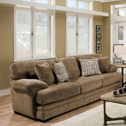  Furniture of America Abrianna Stationary Fabric Sofa SM5162BR-SF IMAGE 3