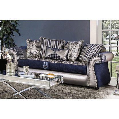  Furniture of America Katarina Stationary Fabric Sofa SM6418-SF IMAGE 1