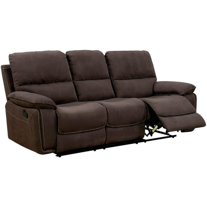  Furniture of America Amaris Reclining Fabric Sofa CM6596-SF IMAGE 1