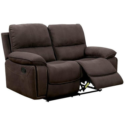  Furniture of America Amaris Reclining Fabric Loveseat CM6596-LV IMAGE 1