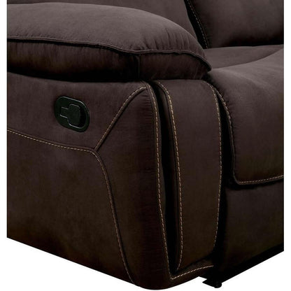  Furniture of America Amaris Reclining Fabric Loveseat CM6596-LV IMAGE 2