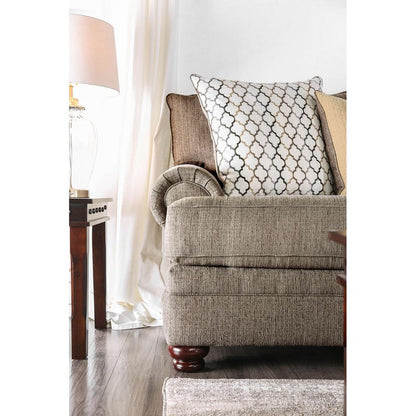  Furniture of America Augustina Stationary Fabric Loveseat SM5164-LV IMAGE 6