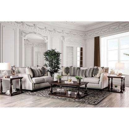  Furniture of America Cornelia Stationary Fabric Loveseat SM3072-LV IMAGE 4