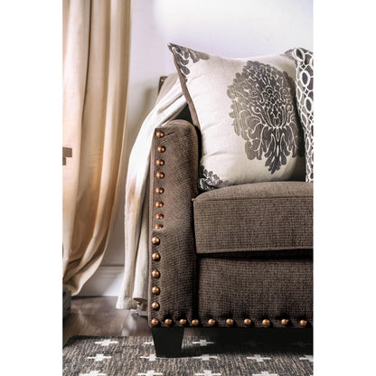  Furniture of America Cornelia Stationary Fabric Sofa SM3073-SF IMAGE 4